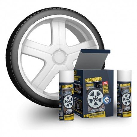 Kit cerchi Felgenfolie BIANCO OPACO